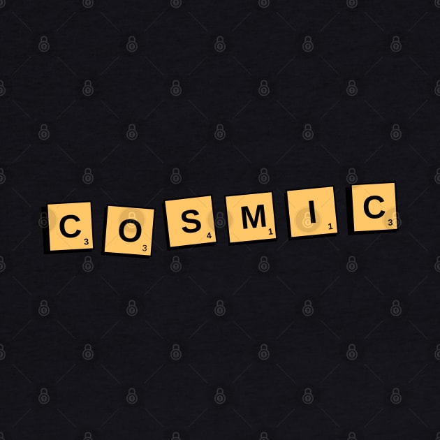 Cosmic Scrabble Letters by GypsyBluegrassDesigns